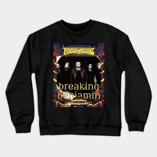 BREAKING BENJAMIN MERCH VTG Crewneck Sweatshirt